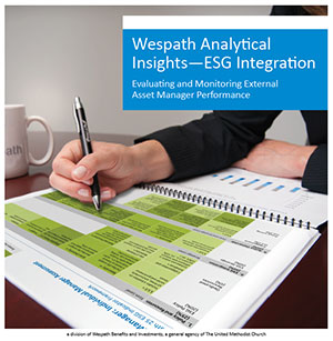 image of the cover of the ESG document